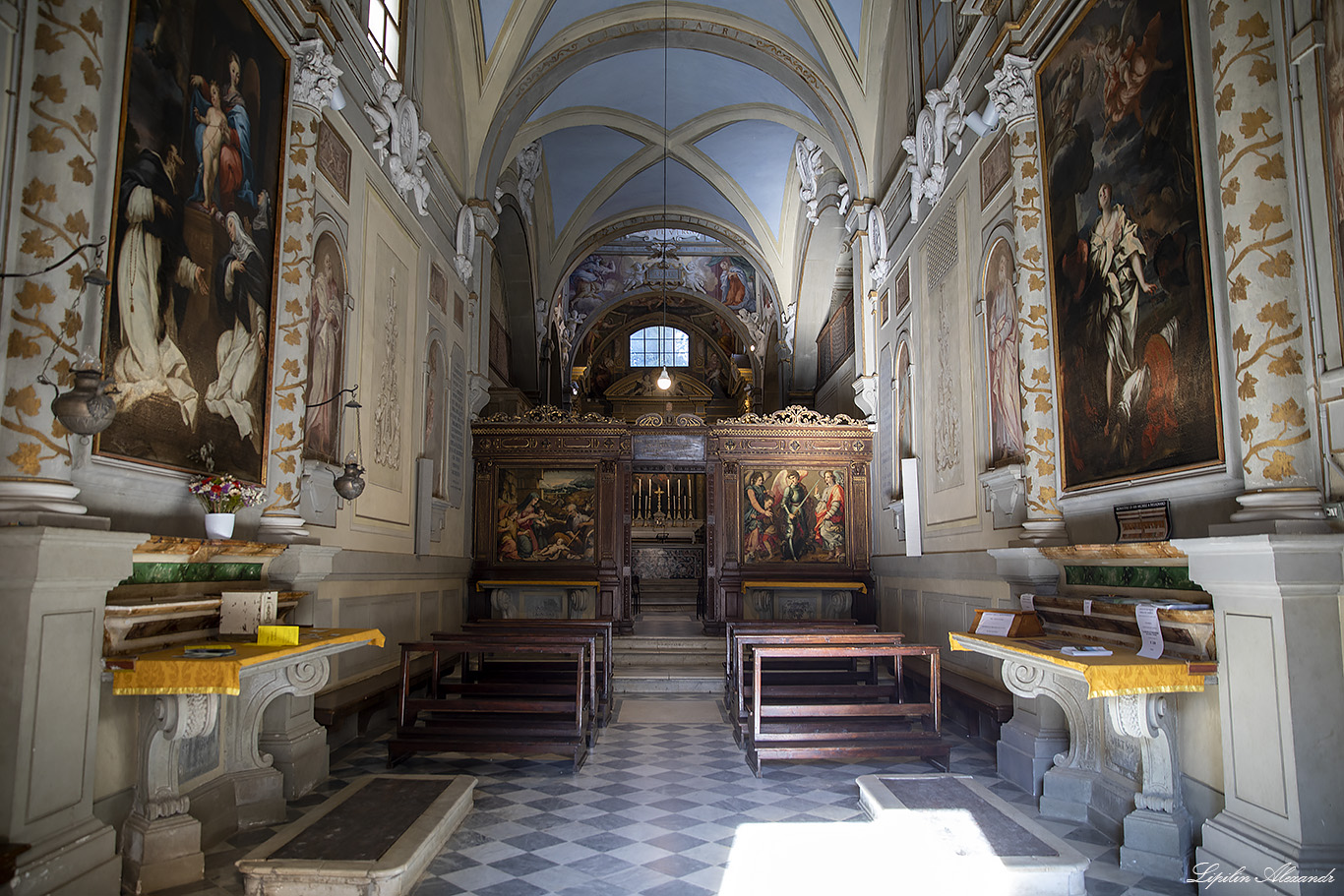 Аббатство Святого Михаила Архангела ( Abbazia di San Michele Arcangelo) - Бадия-а-Пассиньяно (Badia A Passignano) - Италия (Italia)