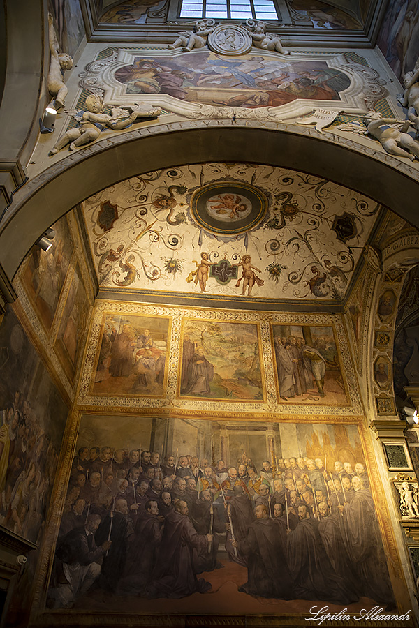 Аббатство Святого Михаила Архангела ( Abbazia di San Michele Arcangelo) - Бадия-а-Пассиньяно (Badia A Passignano) - Италия (Italia)