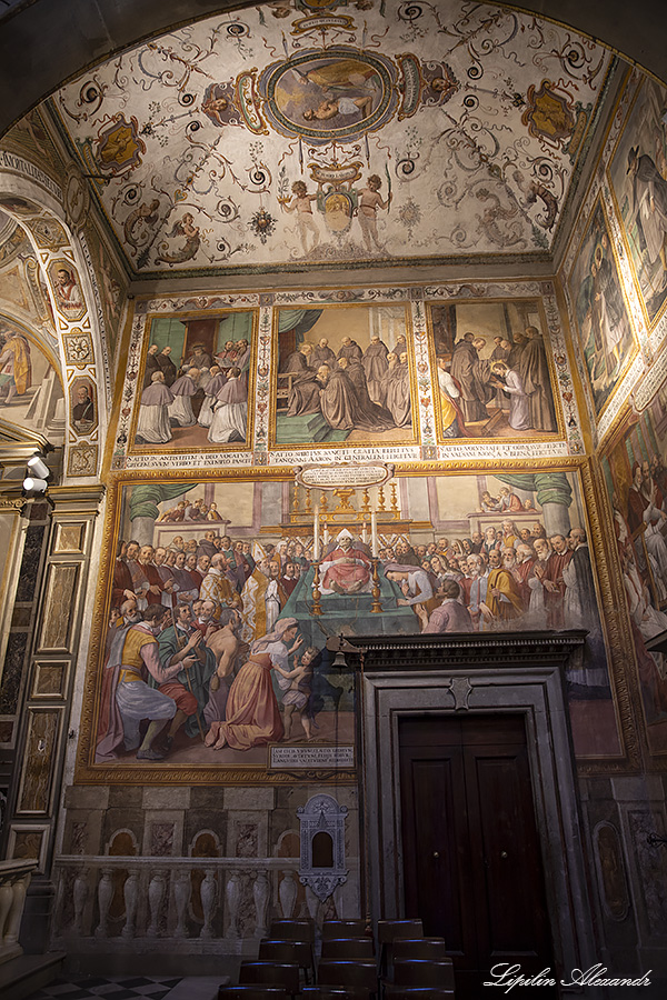 Аббатство Святого Михаила Архангела ( Abbazia di San Michele Arcangelo) - Бадия-а-Пассиньяно (Badia A Passignano) - Италия (Italia)