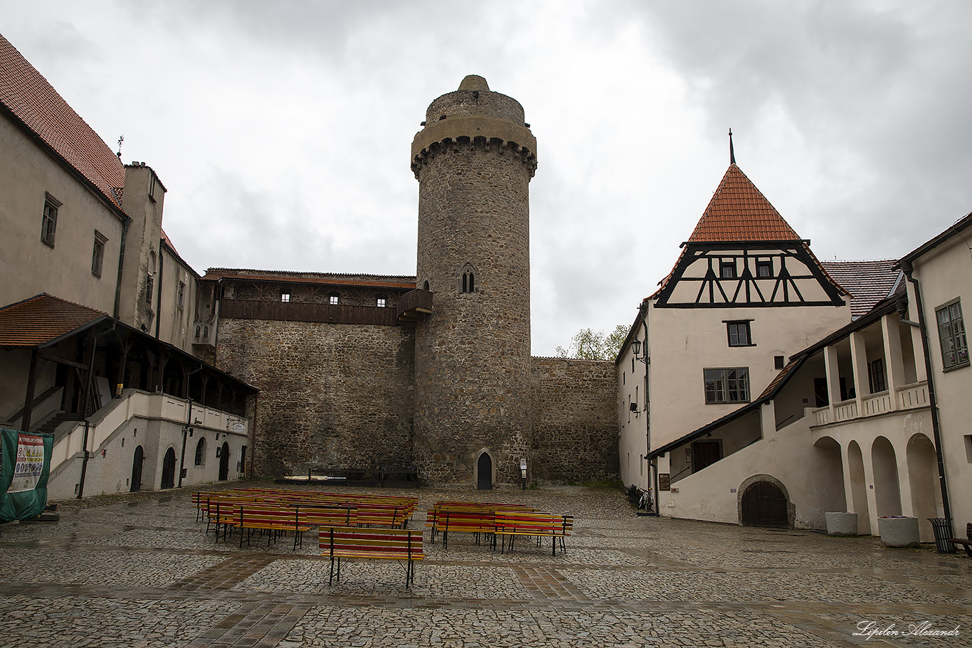 Замок Страконице (Strakonice Strakonický hrad) - Страконице (Strakonice) - Чехия (Czech Republic)