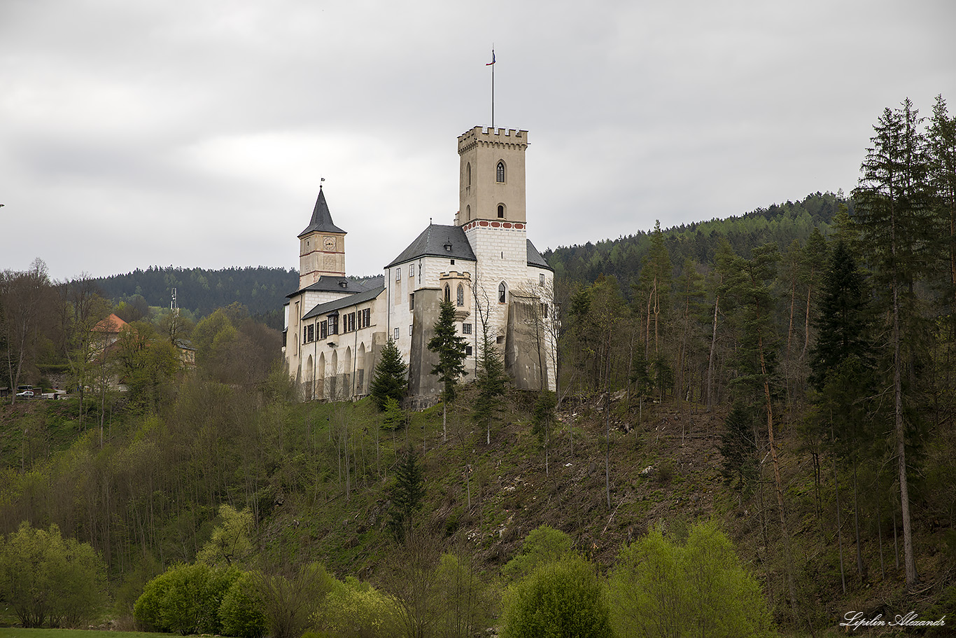 Замок Рожмберк (Hrad Rožmberk)