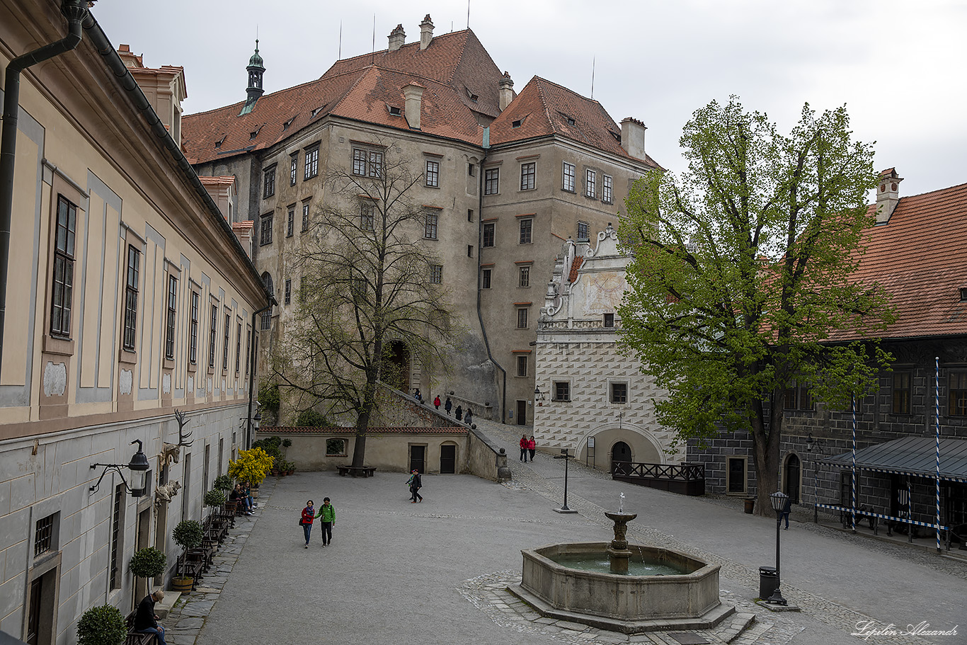 Крумловский замок (zámek Český Krumlov) 