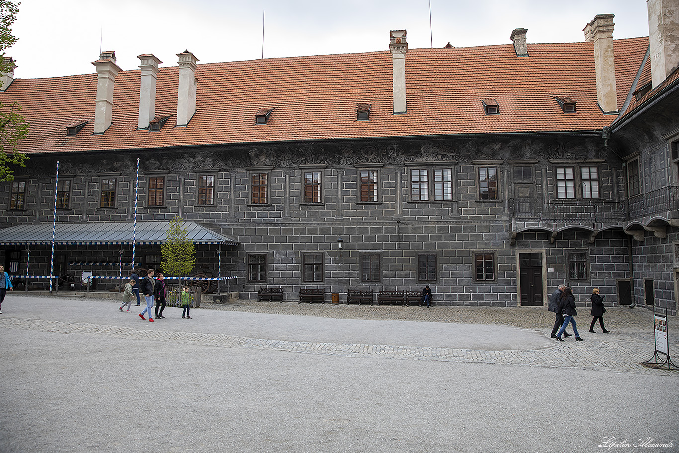 Крумловский замок (zámek Český Krumlov) 