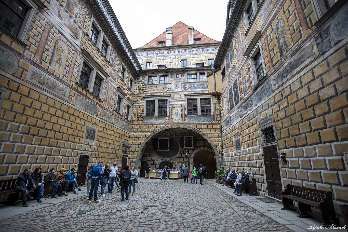 Крумловский замок (zámek Český Krumlov) 