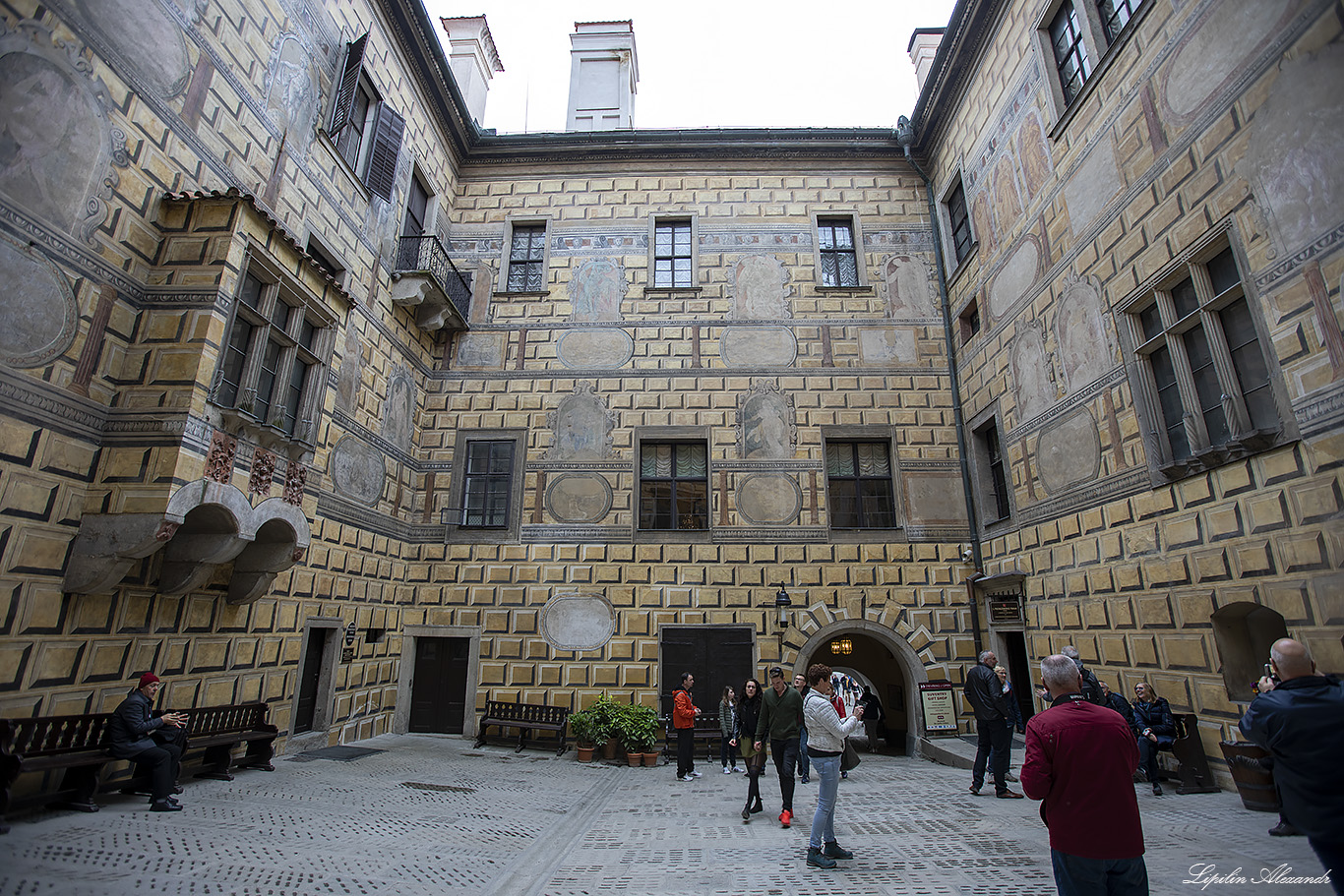 Крумловский замок (zámek Český Krumlov) 