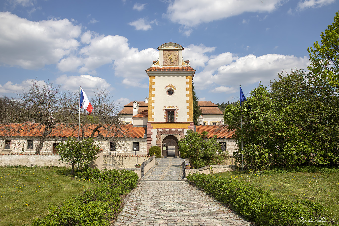 Замок Кратохвиле (zámku Kratochvíle) Нетолице (Netolice) - Чехия (Czech Republic)