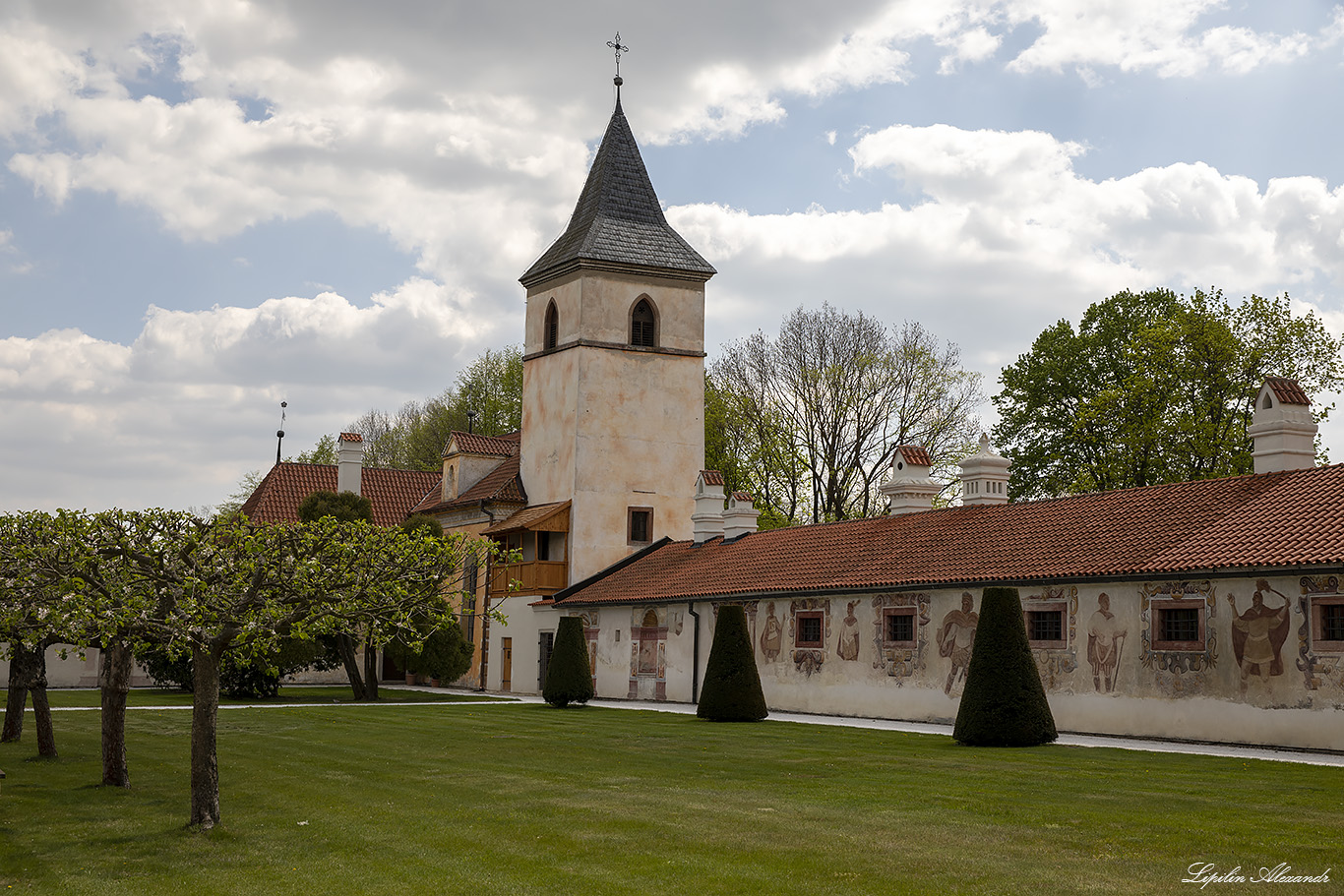 Замок Кратохвиле (zámku Kratochvíle) Нетолице (Netolice) - Чехия (Czech Republic)