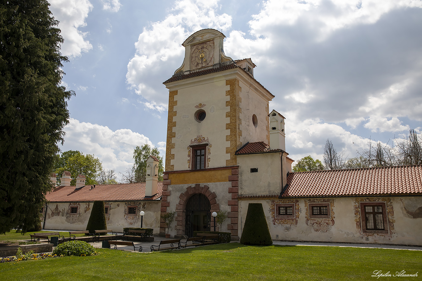 Замок Кратохвиле (zámku Kratochvíle) Нетолице (Netolice) - Чехия (Czech Republic)