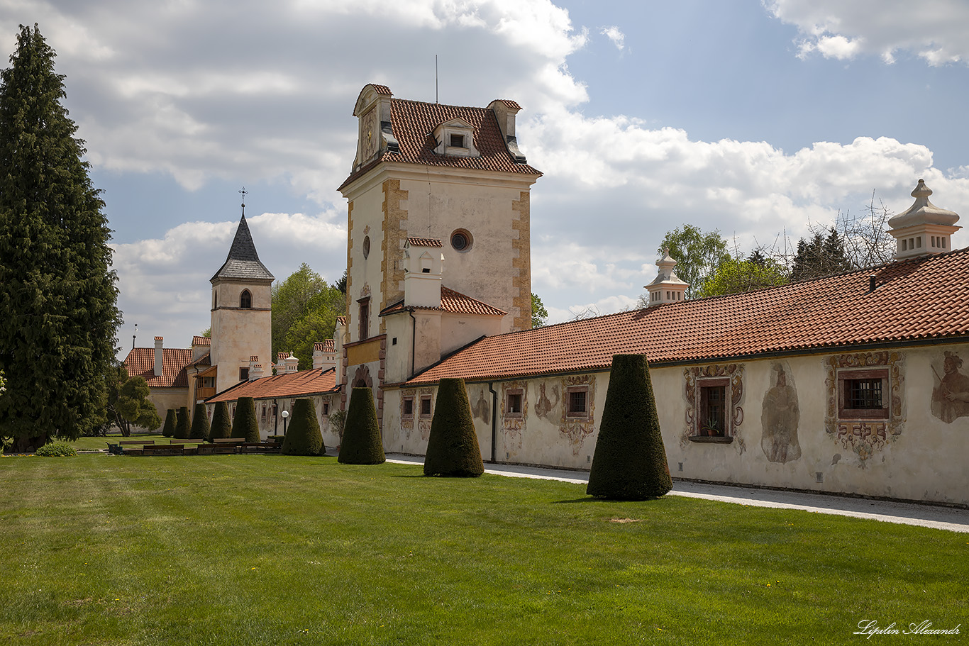 Замок Кратохвиле (zámku Kratochvíle) Нетолице (Netolice) - Чехия (Czech Republic)