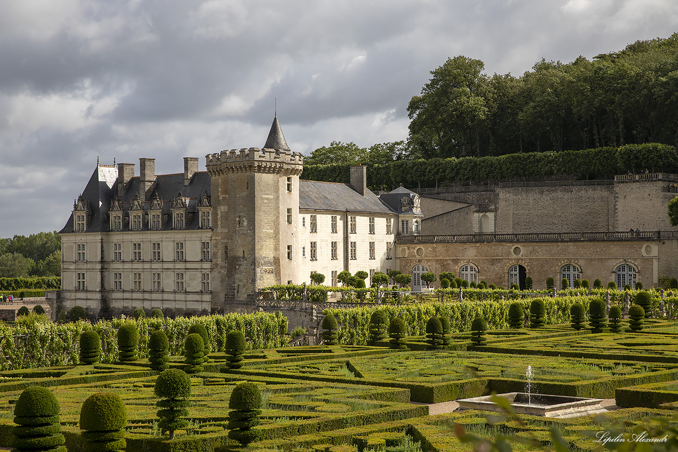 Замок Вилландри (Château de Villandry) 