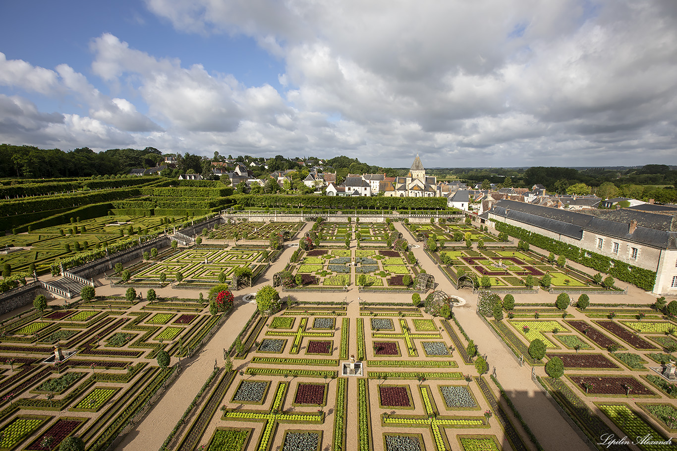Замок Вилландри (Château de Villandry) 