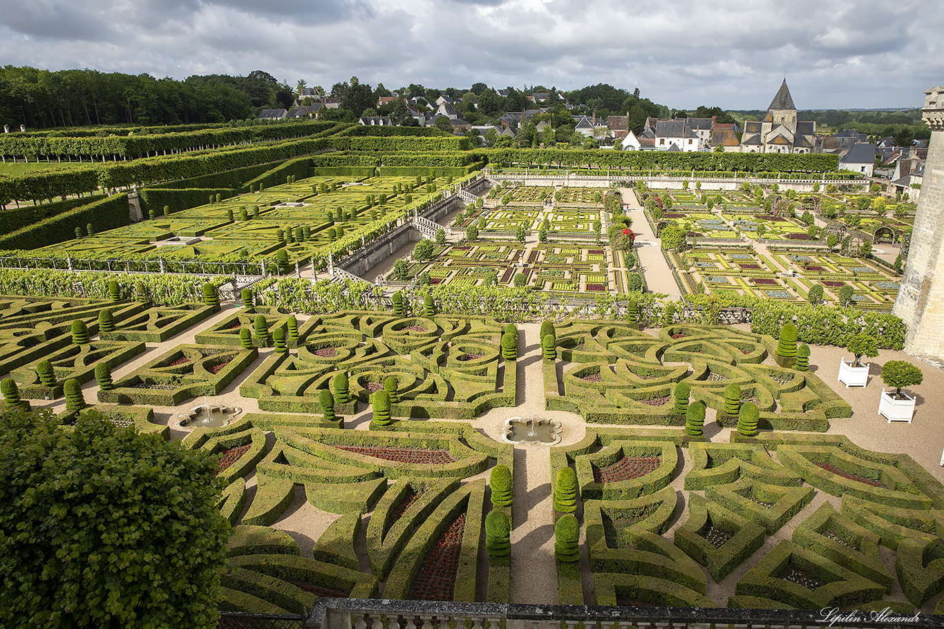 Замок Вилландри (Château de Villandry) 