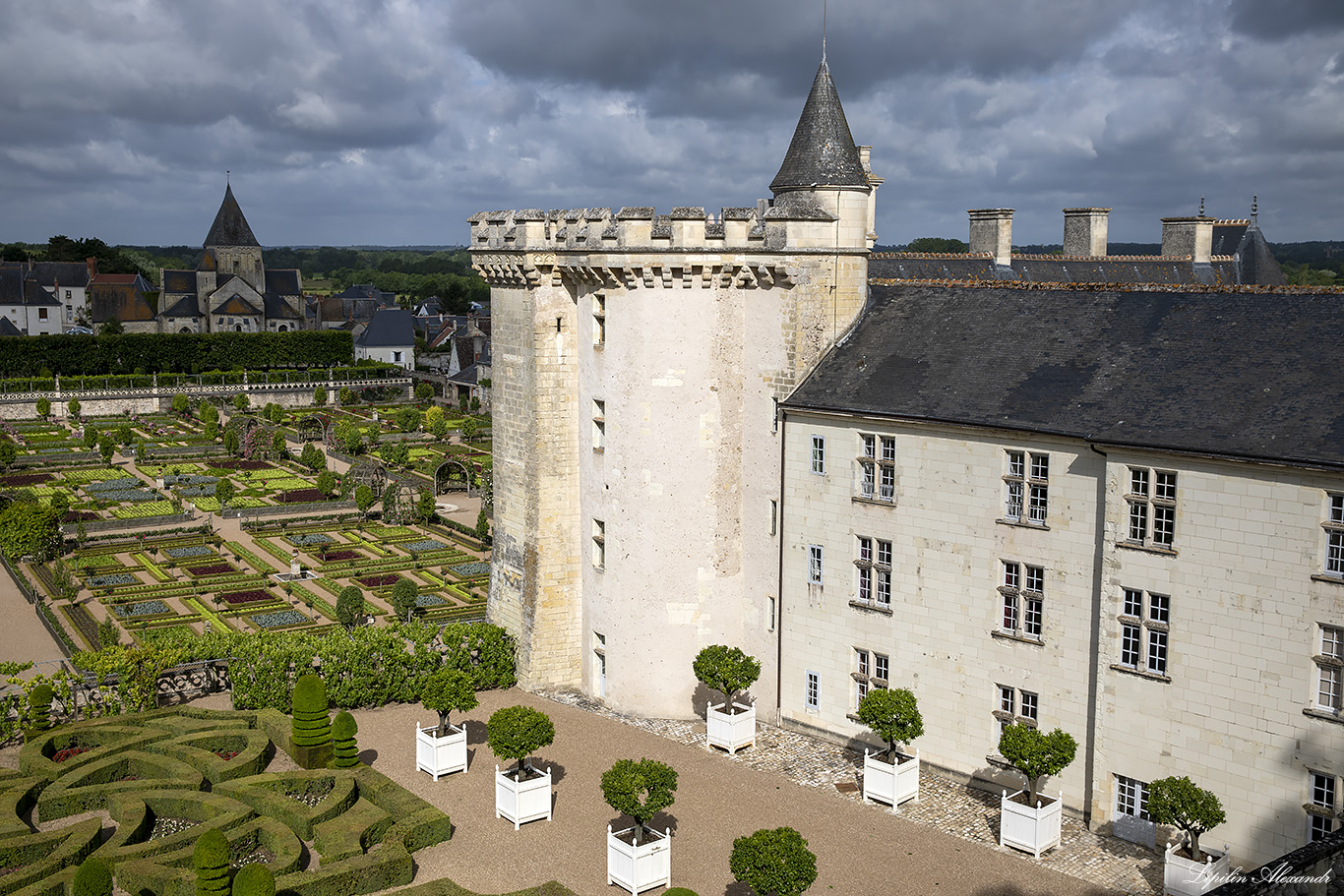 Замок Вилландри (Château de Villandry) 