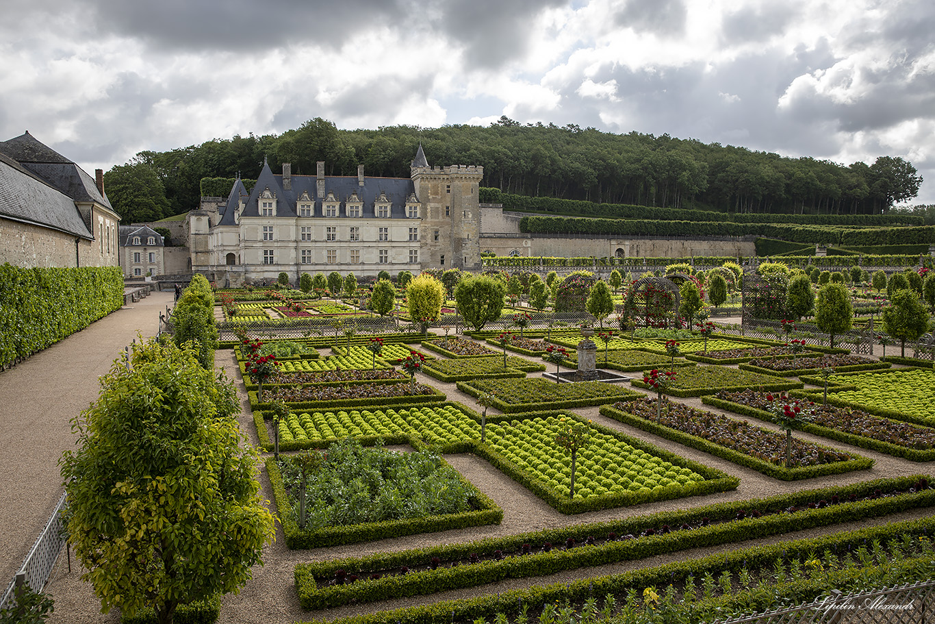 Замок Вилландри (Château de Villandry) 