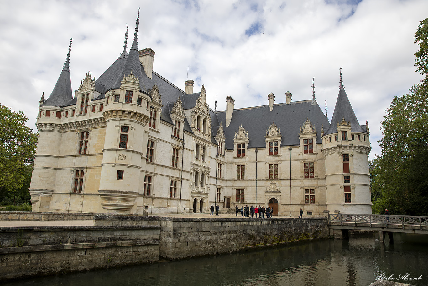 Замок Азэ-лё-Ридо (Château d'Azay-le-Rideau) 