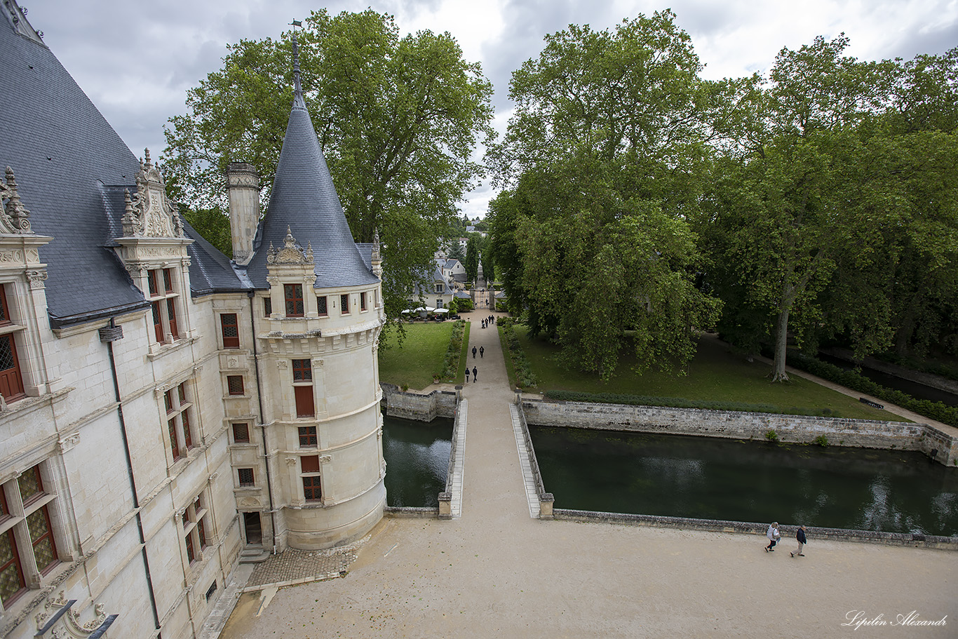 Замок Азэ-лё-Ридо (Château d'Azay-le-Rideau) 