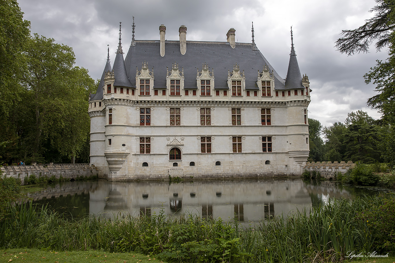 Замок Азэ-лё-Ридо (Château d'Azay-le-Rideau) 