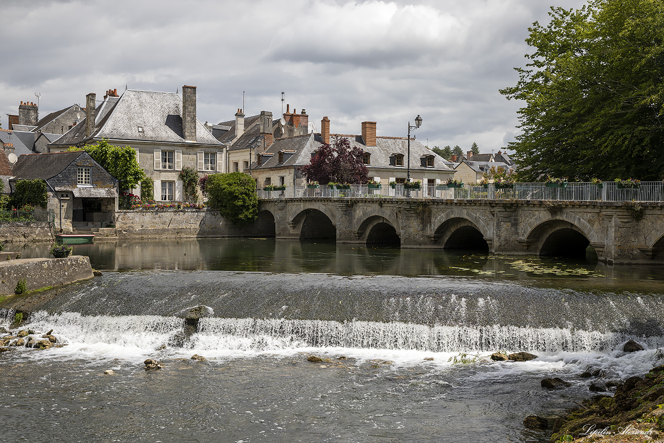 Замок Азэ-лё-Ридо (Château d'Azay-le-Rideau) 