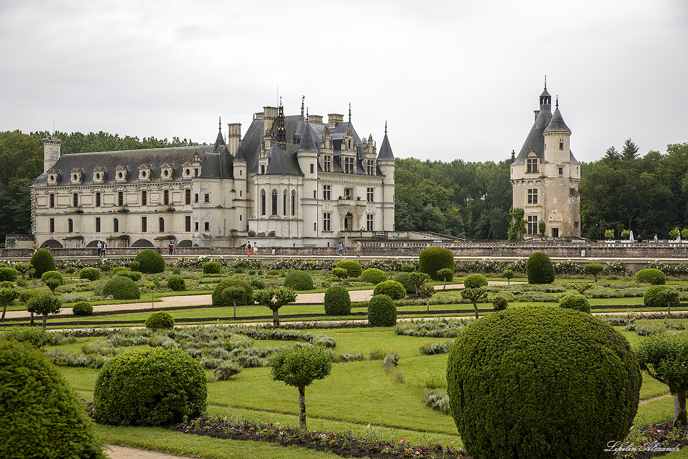 Замок Шенонсо (Château de Chenonceau) 