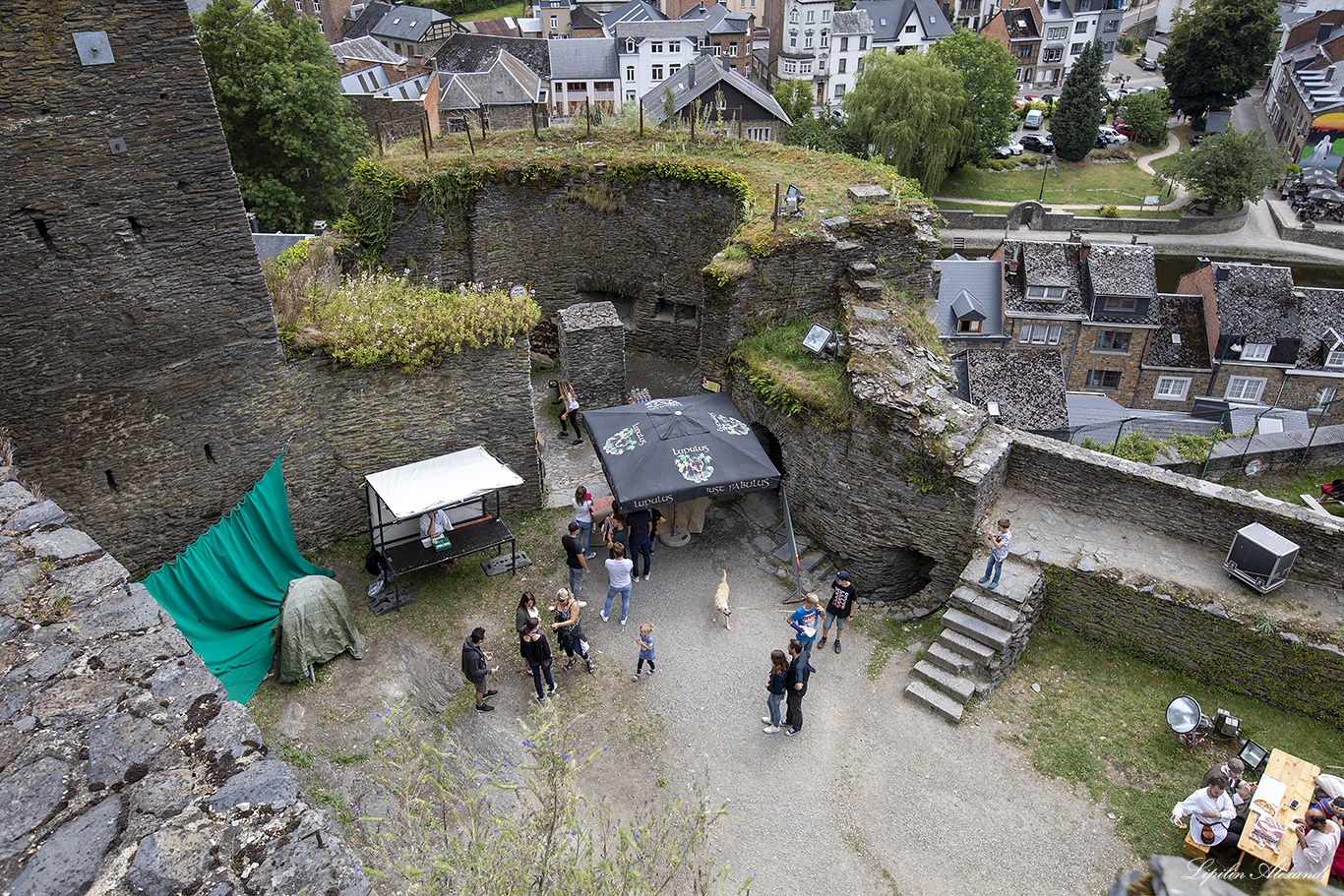 Феодальный замок Ла-Рош-Ан-Арденн (The Feudal Castle of La Roche-en-Ardenne)  - Ла-Рош-ан-Арден (La Roche-en-Ardenne)