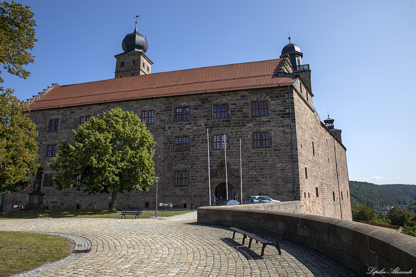 Крепость Плассенбур (Plassenburg)  - Кульмбах (Kulmbach) - Германия (Deutschland)