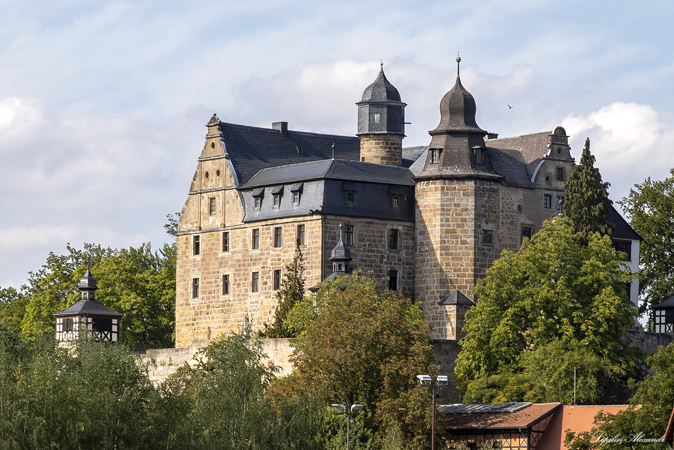 Замок Вернштайн (Burg Wernstein)