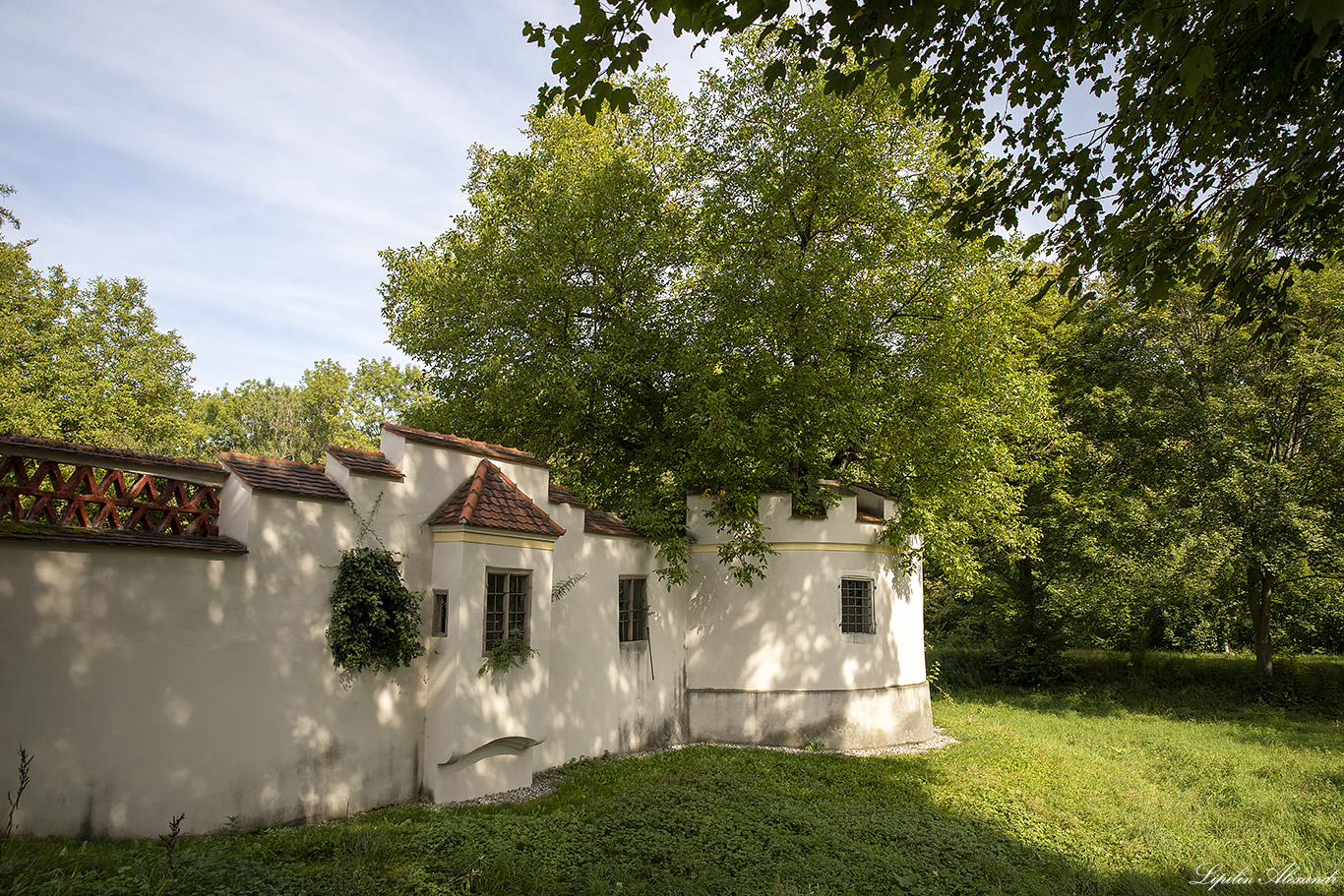 Замок Грюнау (Schloss Grünau) 