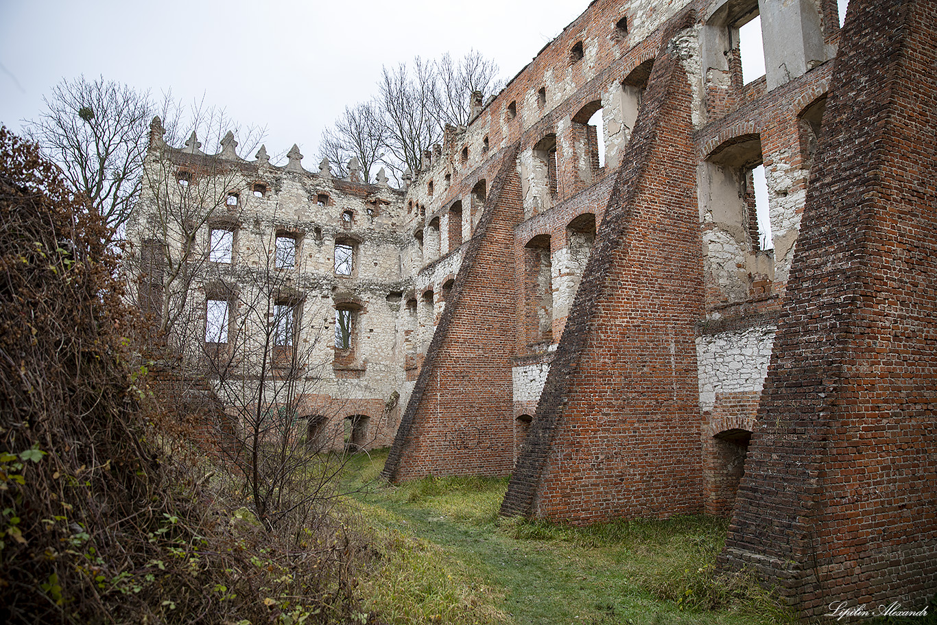 Руины замка Крупе (Ruiny Zamku w Krupemiu)