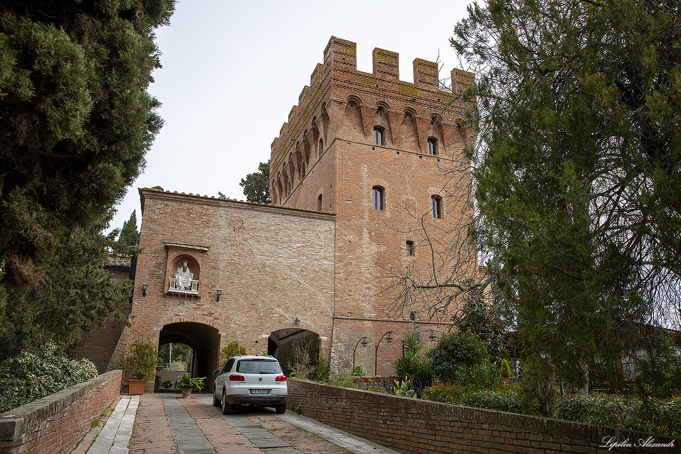 Монастырь Монте-Оливето-Маджоре (Abbazia territoriale di Monte Oliveto Maggiore) 