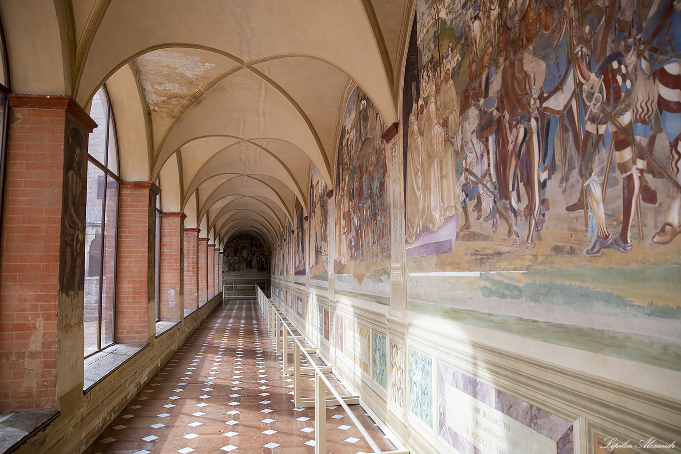 Монастырь Монте-Оливето-Маджоре (Abbazia territoriale di Monte Oliveto Maggiore) 