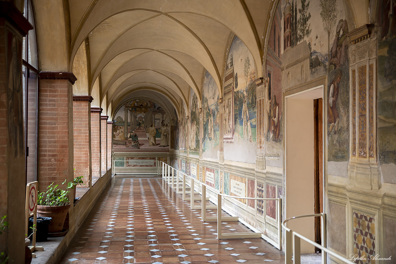 Монастырь Монте-Оливето-Маджоре (Abbazia territoriale di Monte Oliveto Maggiore) 