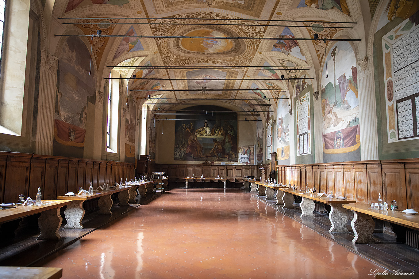 Монастырь Монте-Оливето-Маджоре (Abbazia territoriale di Monte Oliveto Maggiore) 