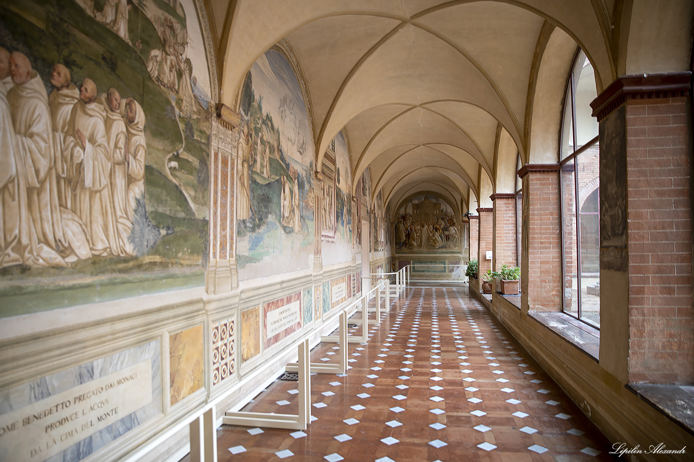 Монастырь Монте-Оливето-Маджоре (Abbazia territoriale di Monte Oliveto Maggiore) 