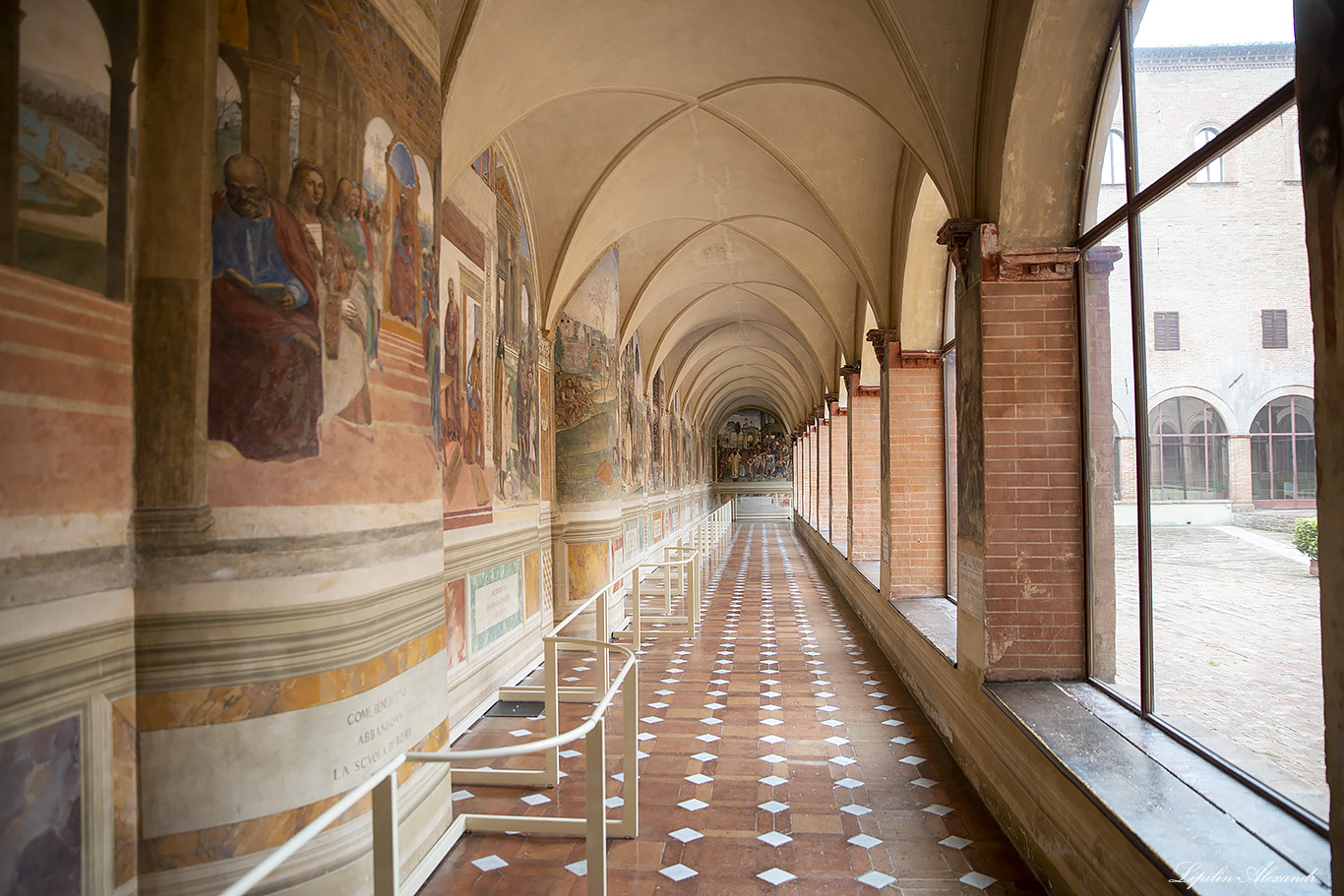 Монастырь Монте-Оливето-Маджоре (Abbazia territoriale di Monte Oliveto Maggiore) 