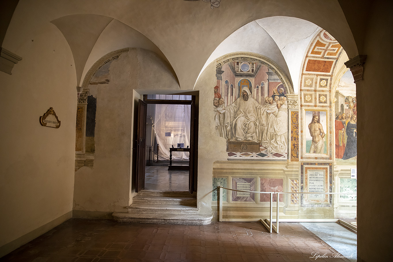 Монастырь Монте-Оливето-Маджоре (Abbazia territoriale di Monte Oliveto Maggiore) 