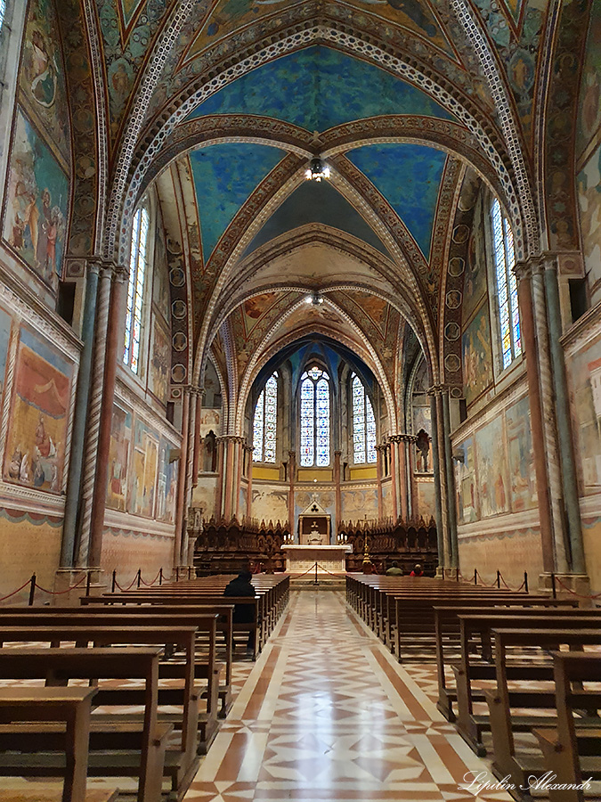 Церковь Сан - Франческо в Ассизи (Basilica di San Francesco d'Assisi)