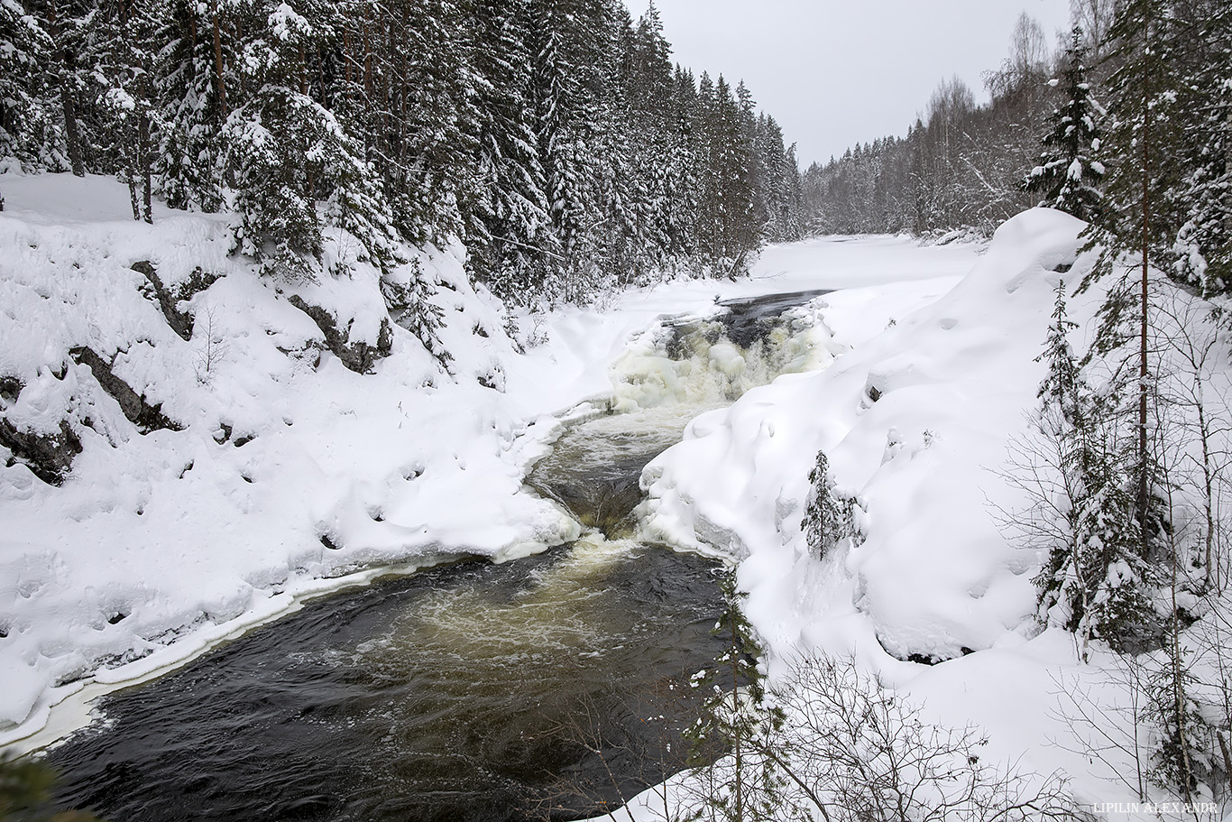 Водопад Кивач 