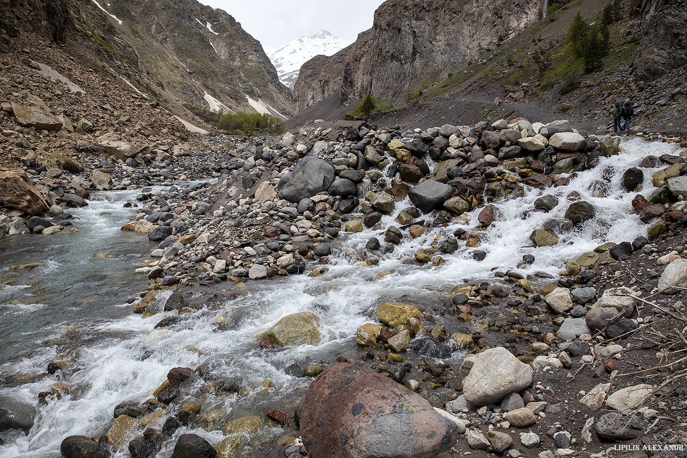 Водопад Азау 