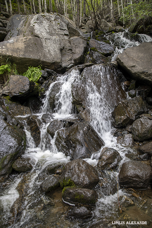 Водопад Учар  