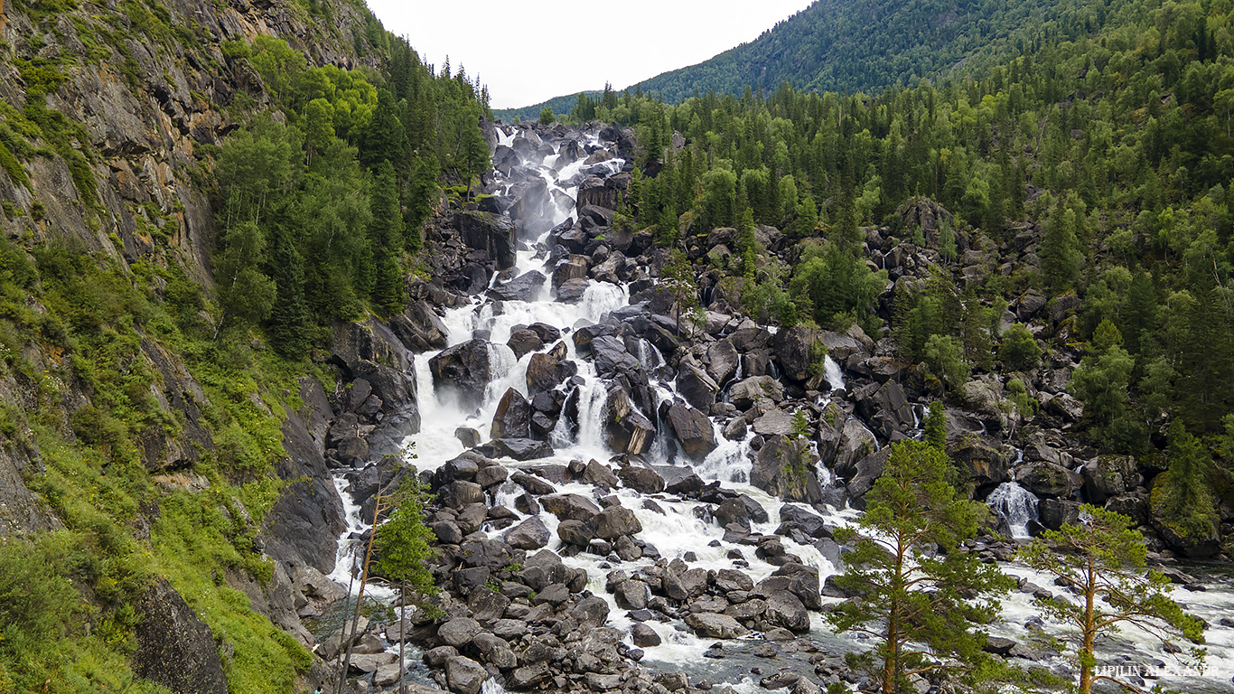 Водопад Учар  