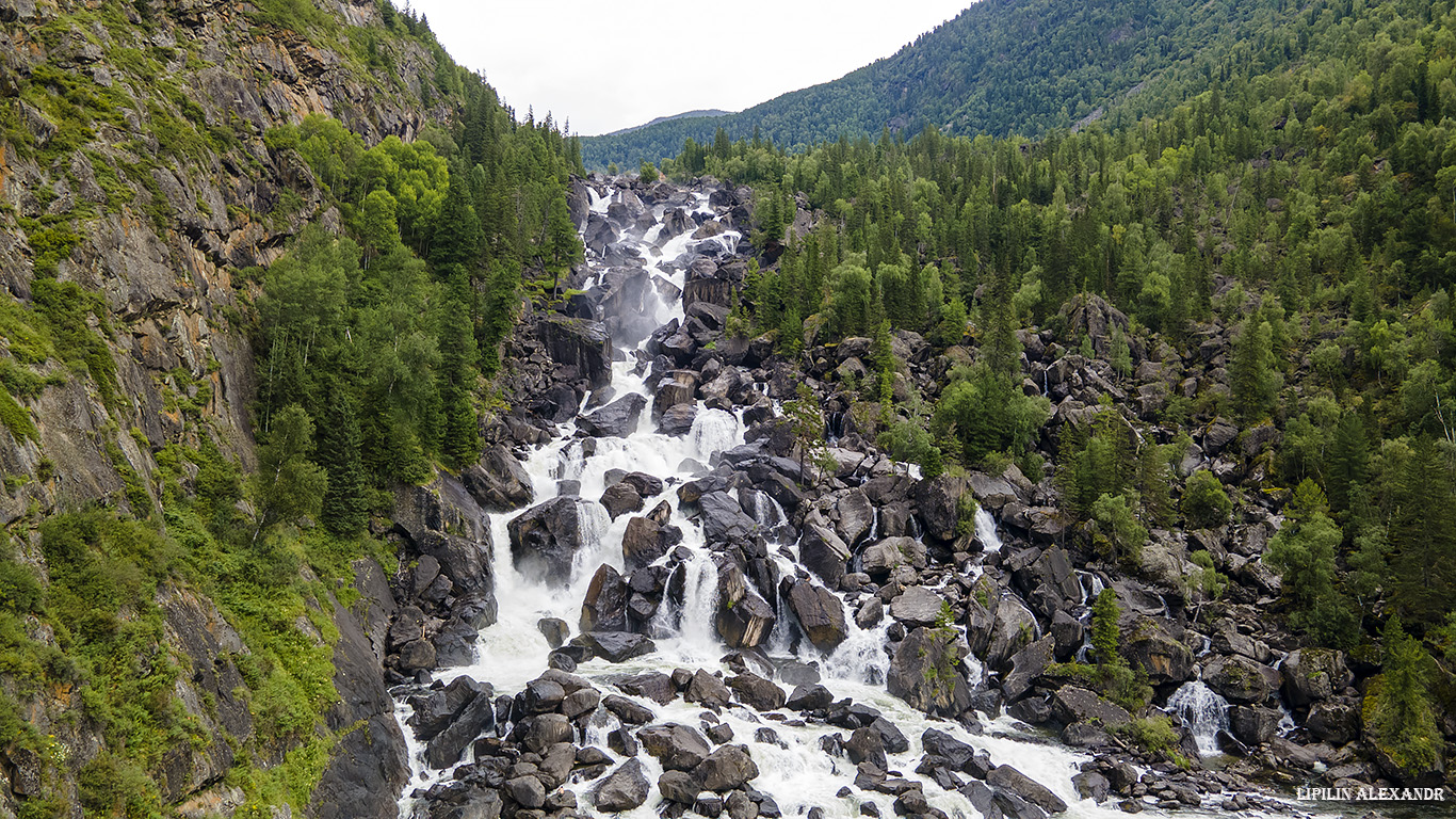 Водопад Учар  