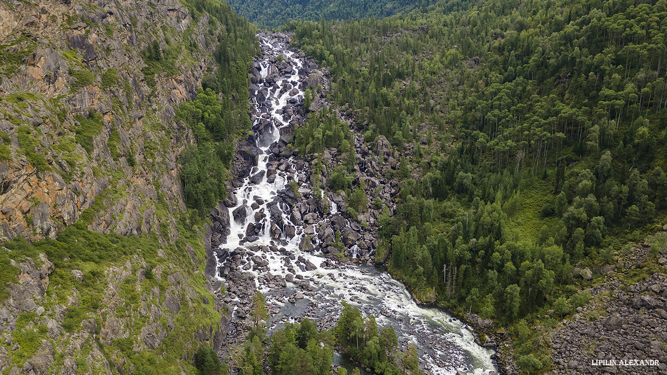 Водопад Учар  