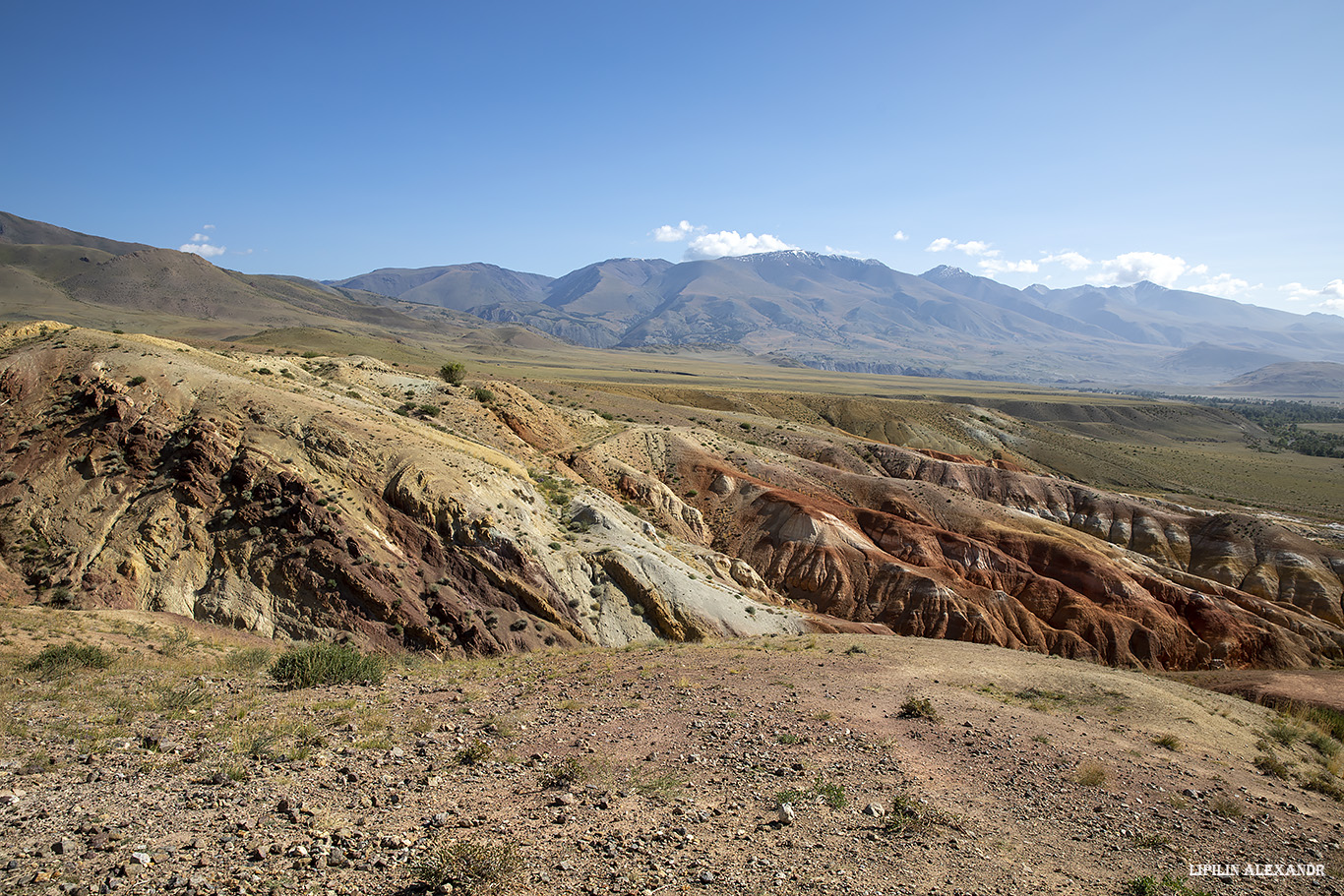 Цветные горы Кызыл-Чина - Марс
