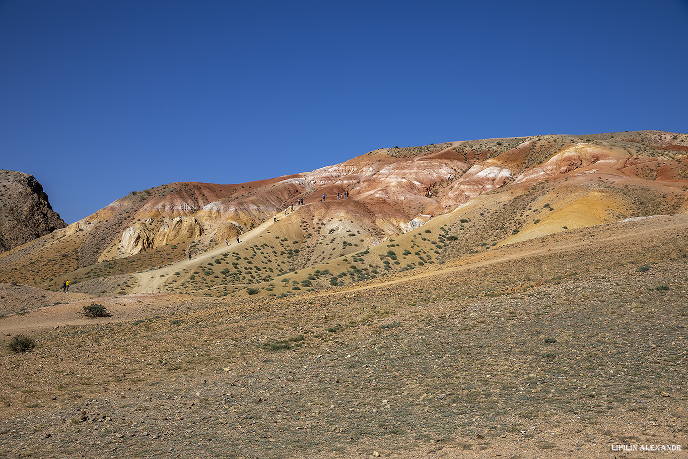 Цветные горы Кызыл-Чина - Марс