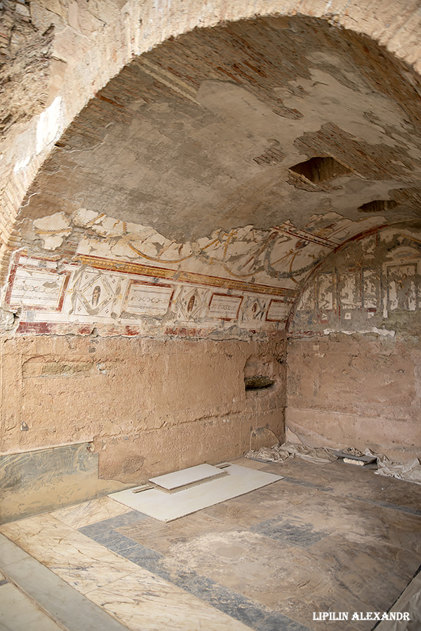 Руины древнего города Эфес (Efes Antik Kenti Ust Giriş) - Дом с террасами (Terrace Houses of Ephesus)