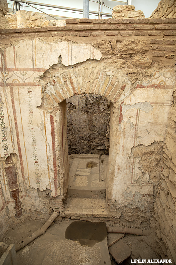 Руины древнего города Эфес (Efes Antik Kenti Ust Giriş) - Дом с террасами (Terrace Houses of Ephesus)