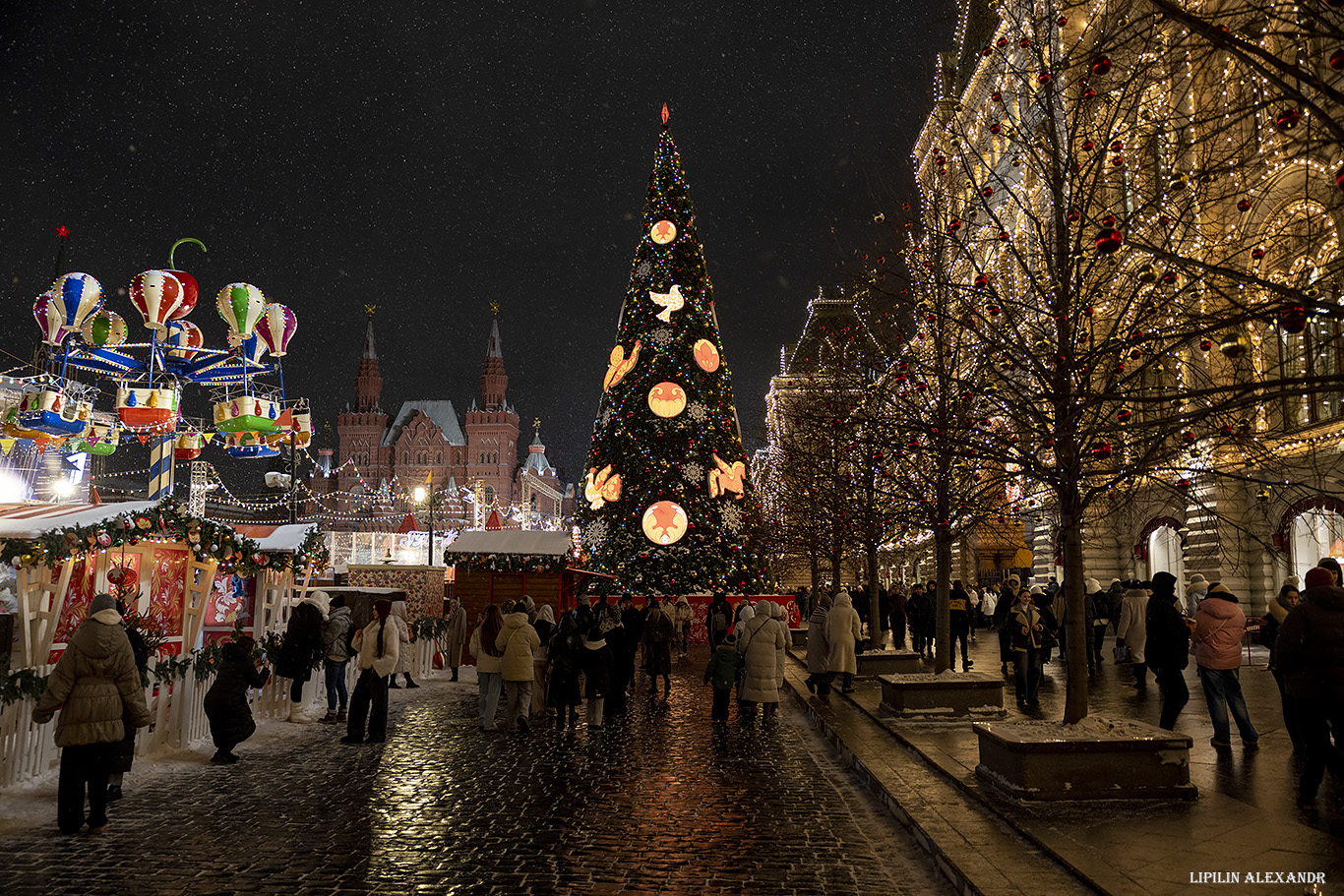 Новогодняя Москва 2025 г.