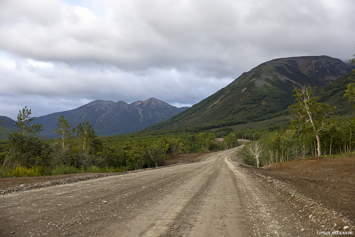 Дорога на вулкан Мутновского