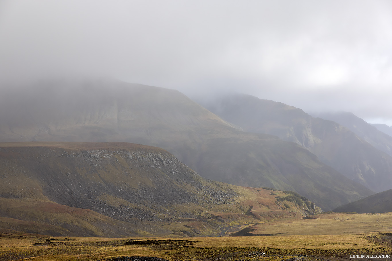 Дорога на вулкан Мутновского