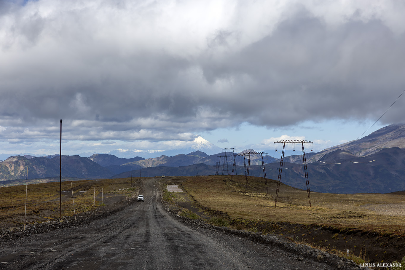 Дорога на вулкан Мутновского